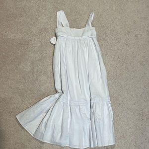 Petal and pup white midi dress